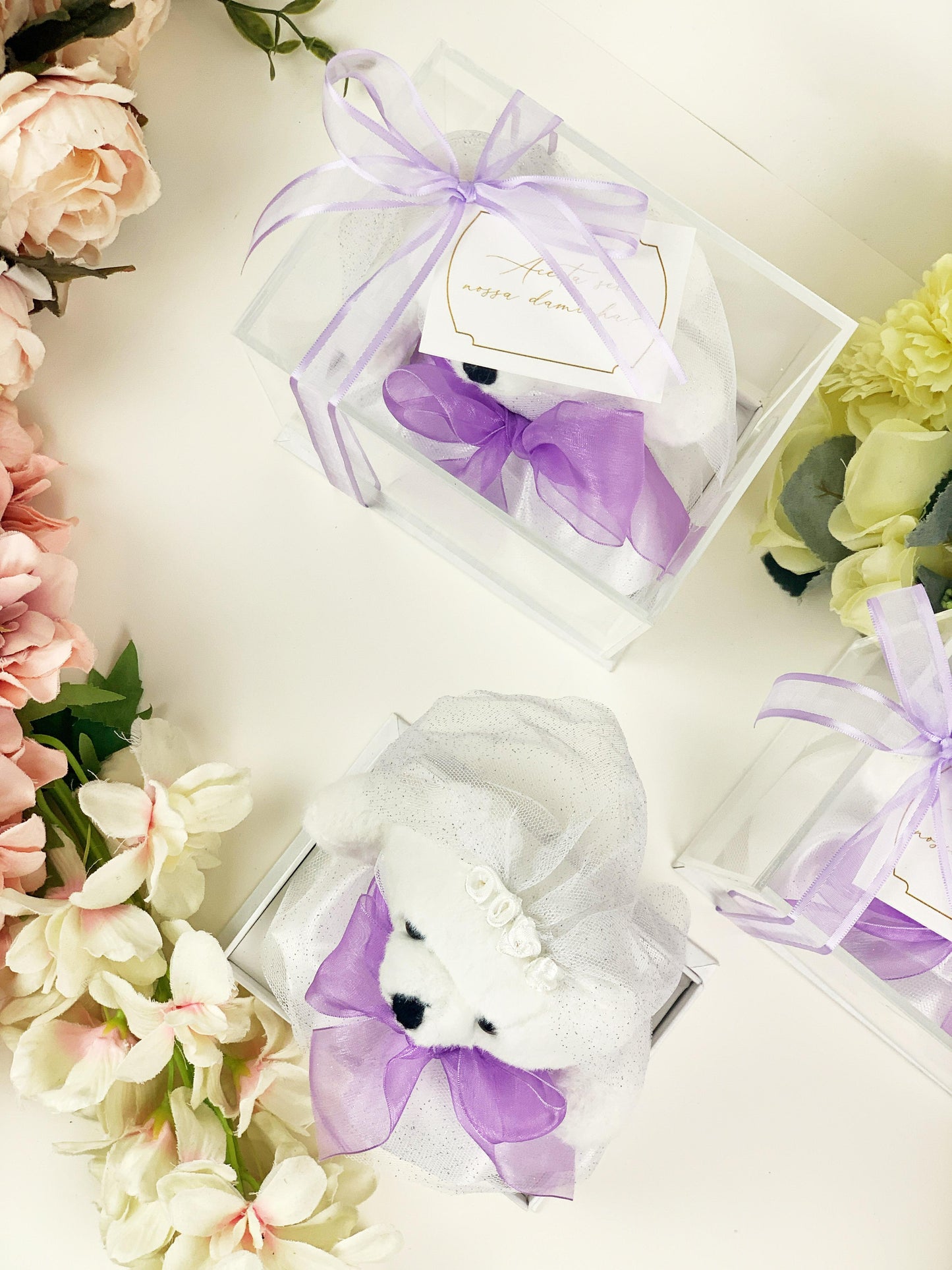 Convite para daminha de casamento Eline
