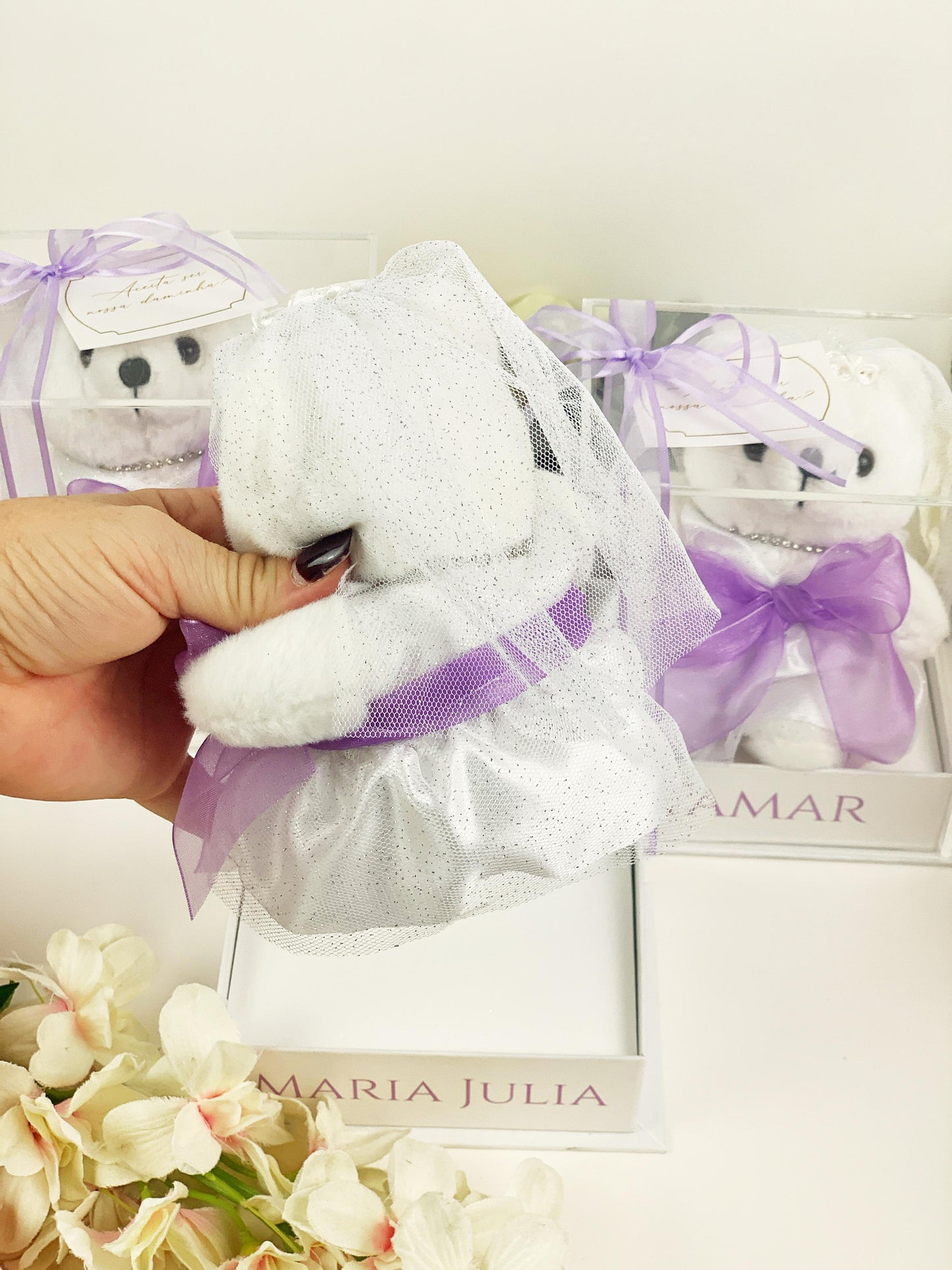 Convite para daminha de casamento Eline