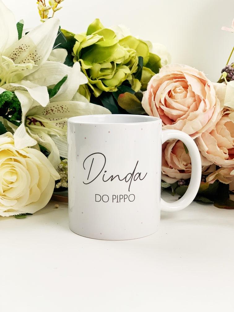 Caixa kit convite padrinhos batizado com canecas vela aromática forminhas e baby chandon - papelraro